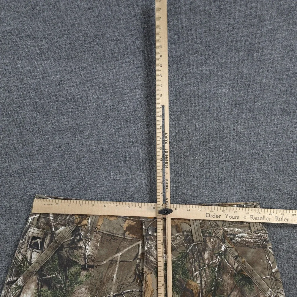 Carhartt Pants Mens 38x34 Brown Realtree Full Swing Relaxed Fit Camo Hunting